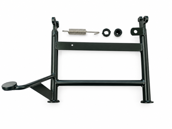 Benelli TRK 502 centre stand made from thick mild steel by VC MOTODESIGN