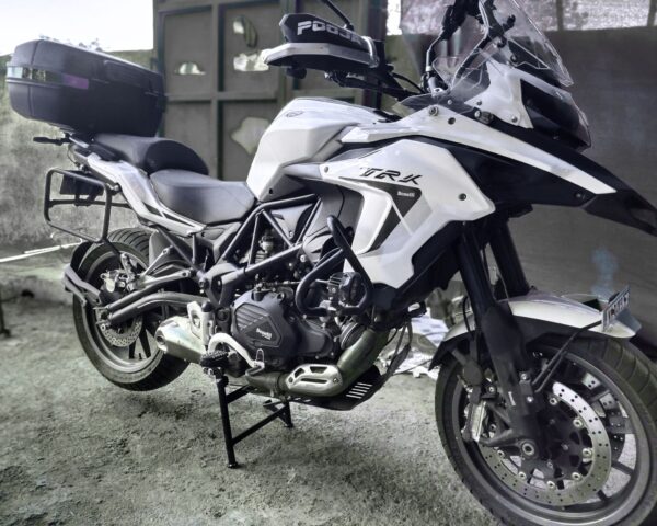 Center Stand Benelli TRK 502 Center stands make maintenance easier and keep the bike stable!