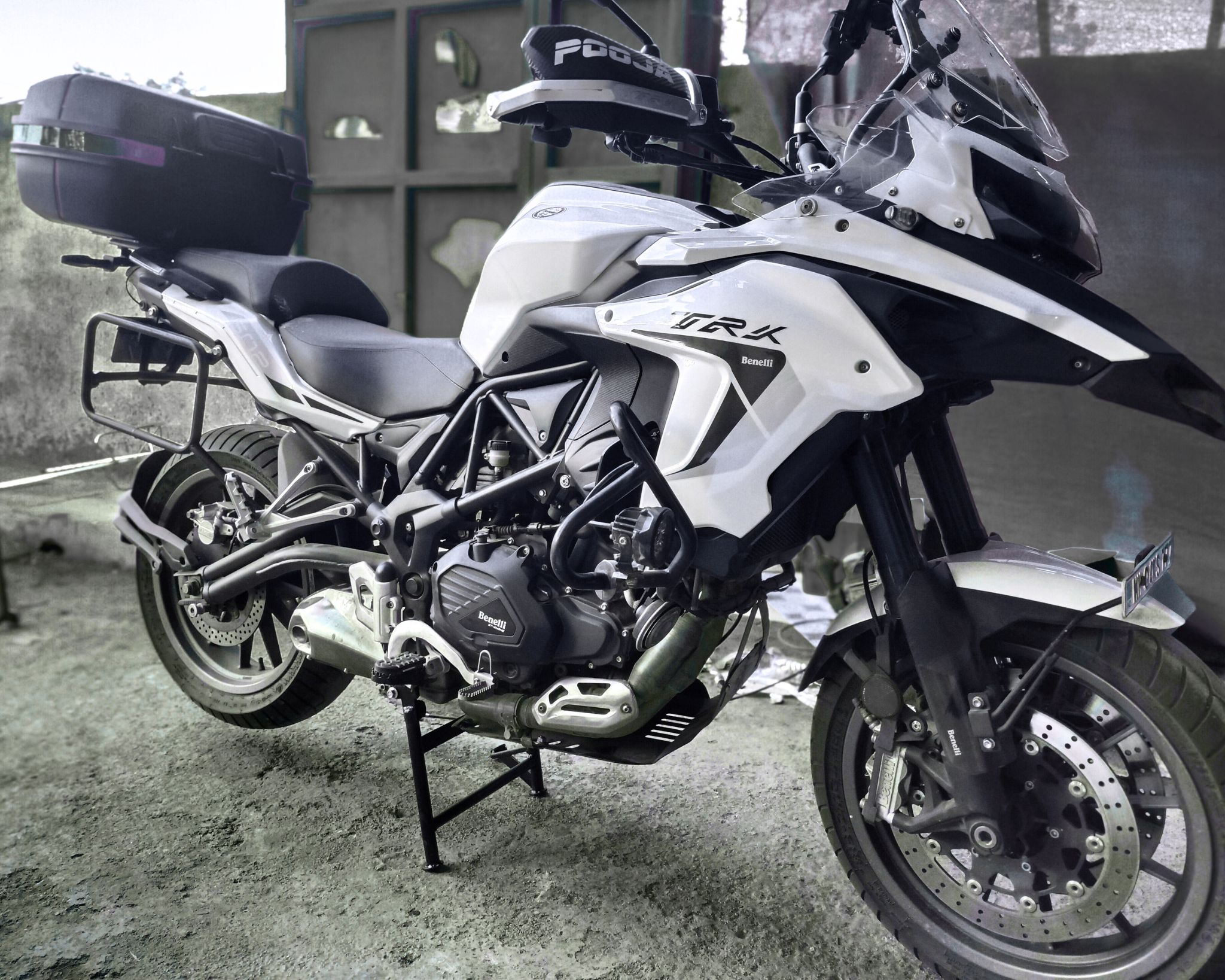 Center Stand Benelli TRK 502 Center stands make maintenance easier and keep the bike stable!