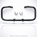 Jawa and Yezdi crash guard by VC Moto Design made from high-grade steel with textured powder coating for engine protection