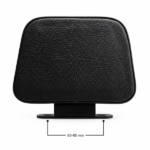 Universal motorcycle backrest for pillion rider by VC MOTODESIGN